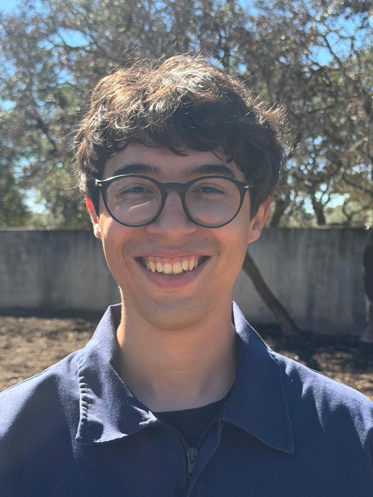 Portrait of Rafael smiling